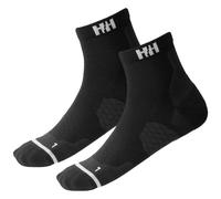 Helly Hansen Unisex Trail Sock 2Pk, Black, 45-47