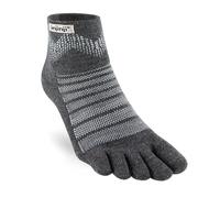 Injinji Outdoor Midweight Mini-crew Wool Socks Grey EU 37-40