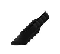 Jack & Jones Men's Socks BASIC MULTI SHORT – Cotton Mix, 5 Pack, Black