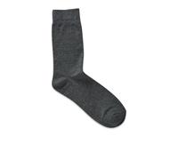 JACK & JONES Mens Socks 5 Pack Walking Running Jogging Gym Mulitpack Socks for Men, Size- One Size (UK, Alpha, One Size, Regular, Regular, Dark Grey Melange/Detail:DGM - DGM - DGM - DGM)