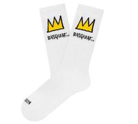 Football Socks Jimmy Lion Athletic Basquiat crown Blanc 36/40