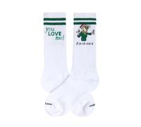 Football Socks Jimmy Lion Athletic Friends You Love Me White 36/40