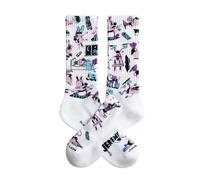Football Socks Jimmy Lion Athletic - Jethro Pattern Blanc 41/46