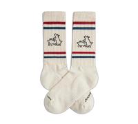 Football Socks Jimmy Lion Athletic Keith Haring Two Dogs Beige 36/40
