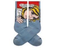 Football Socks Jimmy Lion Athletic Roy Lichtenstein Hopeless Bleu 36/40