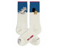 Football Socks Jimmy Lion Athletic Tom and Jerry Mouse Door Beige 36/40