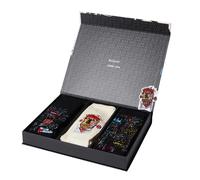 Football Socks Jimmy Lion Basquiat (x3) Blanc 36/40