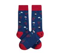 Football Socks Jimmy Lion Wine Bleu 36/40