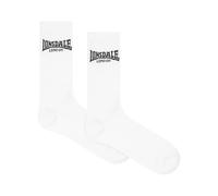 Lonsdale Gilbert Socks 6 Units White EU 43-46