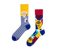 Football Socks Many Mornings Picas Bleu 39/42