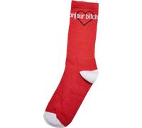 Football Socks Mister Tee Bonjour Bitches (x3) Noir 43/46