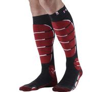 Football Socks Monnet Medium Rouge 41/42