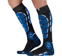 Football Socks Monnet Ski Medium Bleu 45/46