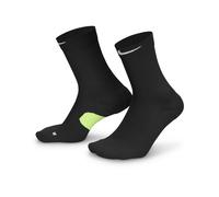 Nike Fast Midweight Crew Running Socks - Black, Grey, Size 34-38
