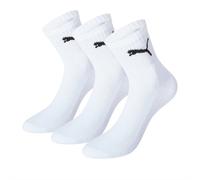 PUMA Unisex SHORT SOCK, White, 38 UK