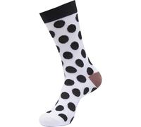 Urban Classics Basic Polka Dot Socks 3-Pack, White/Black, 47/50 cm