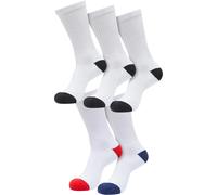 Football Socks Urban Classics Colored Sport (x5) Blanc 47/50