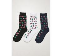 Football Socks Urban Classics grumpy santa christmas (x3) Noir 39/42