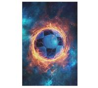 Football Sport 1000 Piece Wooden Jigsaw Puzzle- Brain Teaser Game for Adults & Children Educational Activities Jigsaws Puzzles 78×53cm
