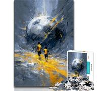 Football Sports 1000 Pieces Jigsaw Puzzles For Teens And Adults,for Educational Game Challenge Toy Unique Home Decor And Gifts (50x75cm)
