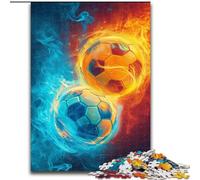 Football Sports Adult Jigsaws 1000 Piece, Pattern Assembly Deal As Gifts for The Whole Family Suitable for And 14 (26x38cm)