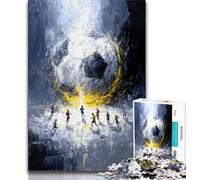 Football Sports JigsawPuzzle 1000 Pieces for Adults,Challenging Game And Family Play for Is Ideal As A Gift for The Whole Family (50x75cm)