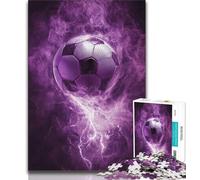 Football Sports JigsawPuzzle 1000 Pieces for Adults,Challenging To Complete But Fun And Humorous with Matching Poster And Trivia Sheet (38x26cm)