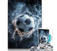 Football Sports Puzzles for Teenagers Teens 1000pc Puzzle,Family Game Stress Reliever Difficult Challenge Secret Santa Gifts (50x75cm)