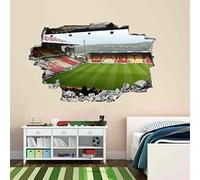 Football Stadium Bradford 3D Wall Sticker Mural Decal Kids Bedroom Decor