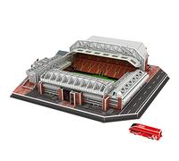 Football Stadium Model 3D Puzzles: DIY 3D Soccer Field Jigsaw Building Kit for Adults and Kid Home Bedroom Office Decoration (113pcs)