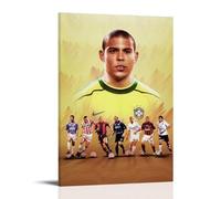 Football Star Ronaldo Nazario Group Photos Poster Decorative Painting Canvas Wall Art Living Room Poster Bedroom Painting 12 x 18 Inch (30 x 45 cm)