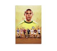 Football Star Ronaldo Nazario Group Photos Poster Decorative Painting Canvas Wall Art Living Room Poster Bedroom Painting 24 x 36 Inch (60 x 90 cm)