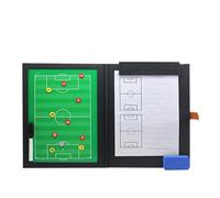 Football Strategy Coaching Board, Football Tactics Board Magnetic Dry Erase Foldable Portable ES Clipboard Kit(Football-c)
