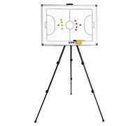 Football Strategy Coaching Board, Magnetic Soccer ing Board 28x20 inches with Magnets Pen Double Sided Bracket Design