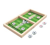 Football Table Game, Ejection Sport Toy, Interactive Indoor Play, Portable Game Board, Score Challenge for Family Fun, Educational Activity for Kids Adults, 2 Player Setup