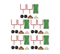 Football Table Game, Sports Toy, Easy Rules Compact Design Durable Build Fast Paced Kids Friendly Adult Fun Skill Challenge, Interactive Activities for Holiday Birthday