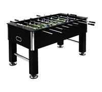 Football Table Steel 60 kg 140x74.5x87.5 cm Black
