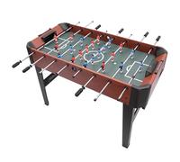 Football Table with 8 Sticks Freestanding Table Football Table Made of Steel and MDF Materials Space Saving for Family Entertainment Children's Room Playroom Office Break Room