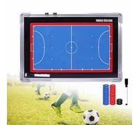 Football Tactics Board, Portable Coaching Whiteboard for Soccer Strategy Planning, Includes Dry Erase Marker, Ideal for Coaches and Teams