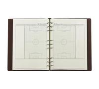 Football Tactics Notebook, Football Playbook for Coaches, Loose-Leaf Binding, Double-Sided Design, Suitable for Designated Planning and Record-Keeping, 280 Sheets