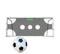 Football Target Net - Football Goal Coach Net, Football Throwing Practice Net, Removable 1/3/5 Hole Football Precision Net, Quarterback Throwing Target Nets to Improve Accuracy in Football Throwing