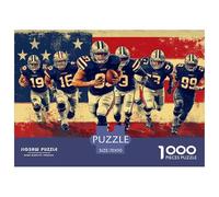 Football Team 1000 Pieces Jigsaw Puzzles For Adults Educational Games Stress Relieving Entertainment Cultivate The Spirit of Teamwork for Adults And Kids, Age 12 Years Up 70x50cm/1000pcs