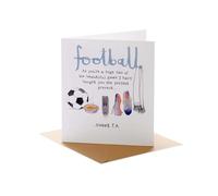 Football The Beautiful Game...Sweet F.A. Birthday Greeting Card Funny Cards