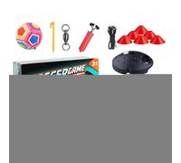 Football Trainer | Soccer Training Equipment | Rebound Portable Sports Ball with Elastic Cord And Bag for Parent-child Interaction Individual Workout