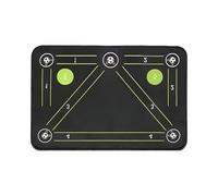 Football Training, 51 x 79 cm, Anti-Slip, Shock Absorption, Controlled Slide Training Mat for Foot Exercises, Ball Control and Footplay