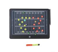 Football Training Board Magnetic, LCD Electronic Soccer Strategy Board with Magnetic Stickers for Coaches Planning(rugby)