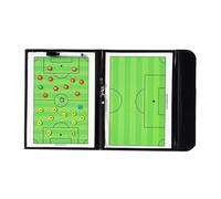Football Training Clipboard - Foldable Notepad Magnetic Training Trainer | Dry Erase Strategy Planning Pad, Sports Tactic Sheet