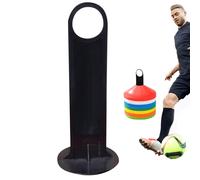 Football Training Cones Holder - Portable Disc Cone Stand Lightweight Field Organization Equipment | Football Exercise Storage Solution for Sports Parks, Coaching Exercises and Team Training