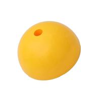 Football Training Equipment, Water Filled Base for Football Training, Stability Base with Water Filled Stability Yellow Football Field Equipment, Agility Pole Attachment for Use, Provides a High