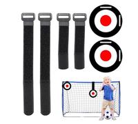 Football Training Goal Discs - 25 cm Nylon Football Target Equipment | Precision Kick Training Goals Discs for Home Outdoor